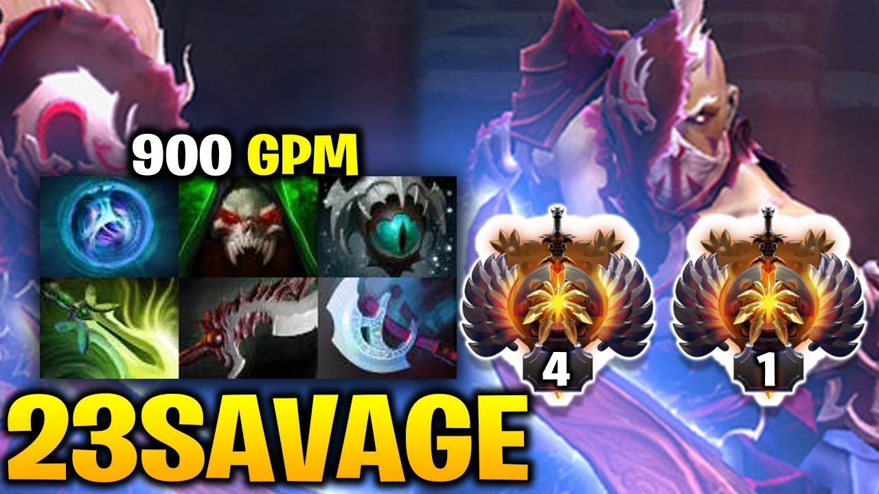 23Savage 900 GPM Anti-mage TOP 1 to TOP 4