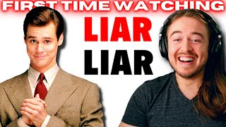 **CAN'T STOP LAUGHING!!** Liar Liar (1997) Reaction: FIRST TIME WATCHING Jim Carrey