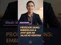 Kisah Mualaf Profesor Dr. Katherine Lewis: Sains Menemukan Islam di Sel Embriologi &amp; Ayat Qur’an