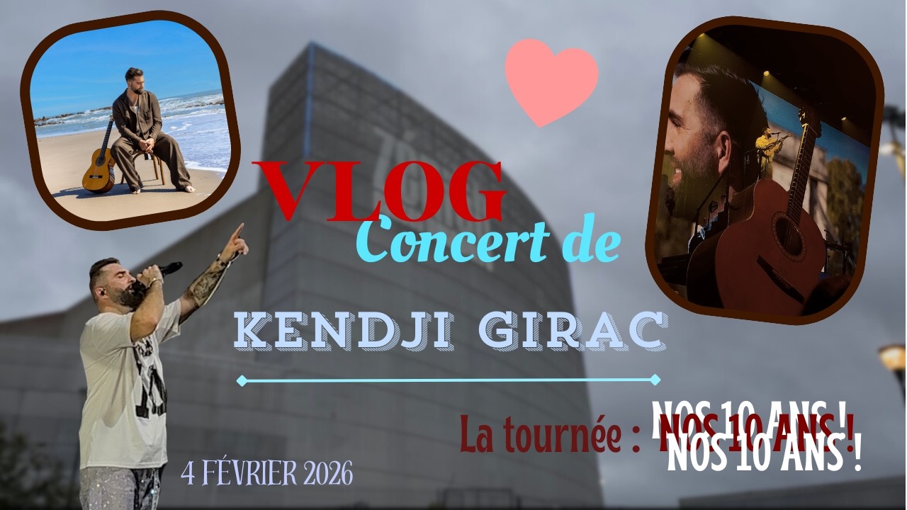 Vlog Concert Kendji Nantes (4 Février 2026)