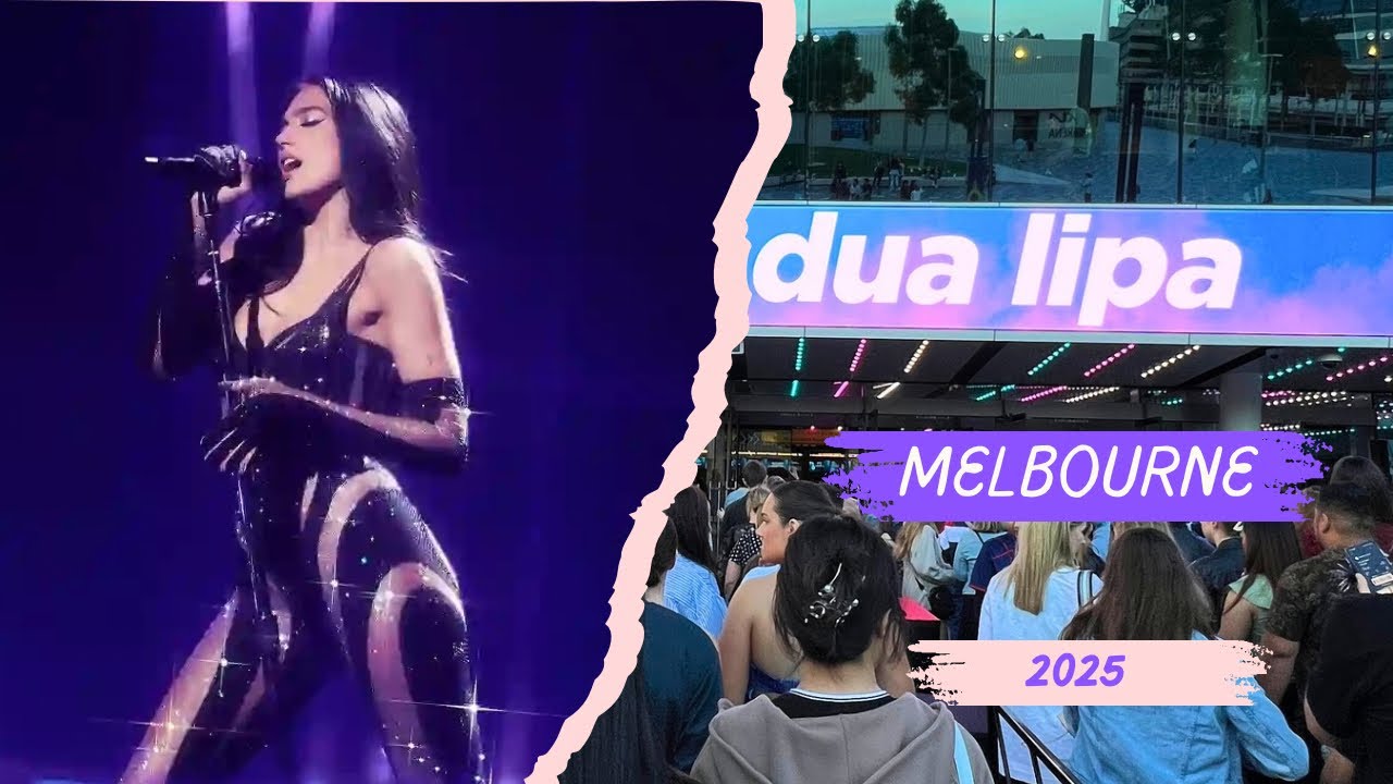 Dua Lipa Concert Melbourne March 2025 - YouTube