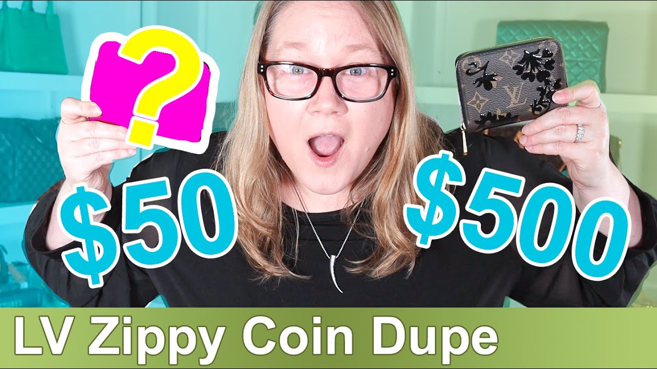 $50 AFFORDABLE Alternative to $500 Louis Vuitton Zippy Coin