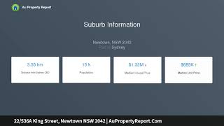 22/536A King Street, Newtown NSW 2042 | AuPropertyReport.Com