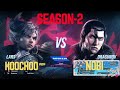 Tekken 8 Season 2 -  NOBI (Dragunov) vs HOOCHOO (Lars) - Insane Dragunov gameplay