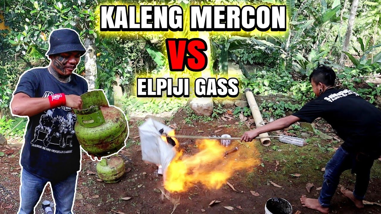 MERCON KALENG VS ELPIJI GAS !! SIAP SIAP TUTUP TELINGA - YouTube