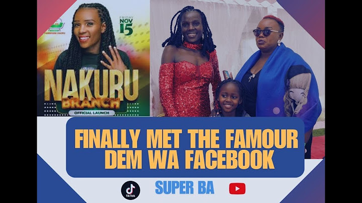 I FINALLY MET @demwafacebooktv  AT MODERN FURNITURE PACIFIC || NAKURU BRANCH LAUNCH MEGA LAUNCH