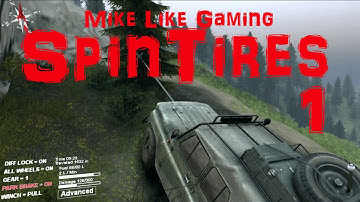 SpinTires Volcano Map Part 1: UAZ Goodness