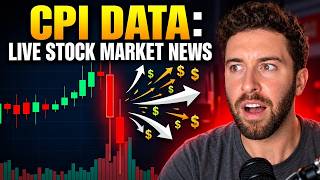 LIVE: CPI DATA! October 14th! Live Stock Market!
