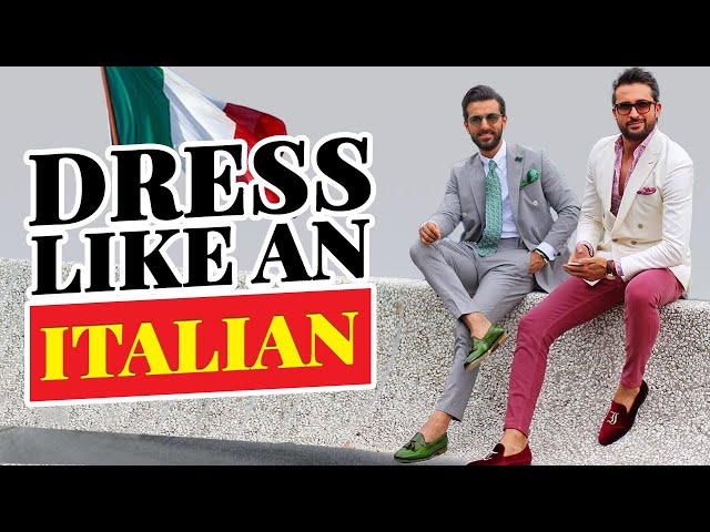 How To Dress Sharp In Hot Weather (Like An Italian) 