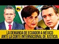 Dr augusto tandazo la demanda de ecuador contra mxico ante la corte internacional de justicia