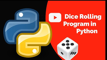 Dice Rolling Program In Python