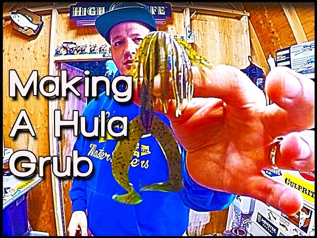 How To Make A Hula Grub spider jig 