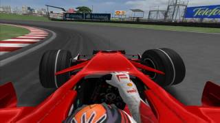 rFactor - FSONE 2008 mod - Ferrari F2008 Interlagos