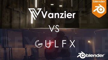 Blender Eevee GFX Timelapse Duel | GulFX vs Vanzier | What can they make in 2 hours?