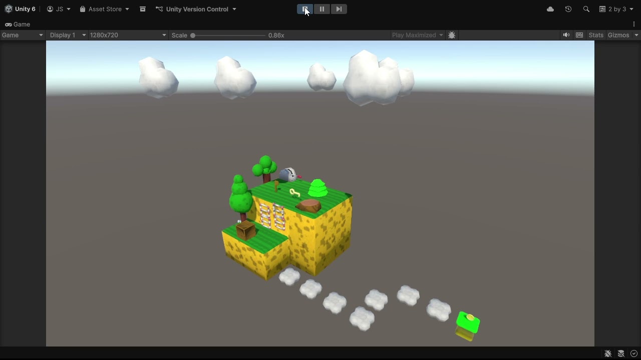 3D adventure platform assets