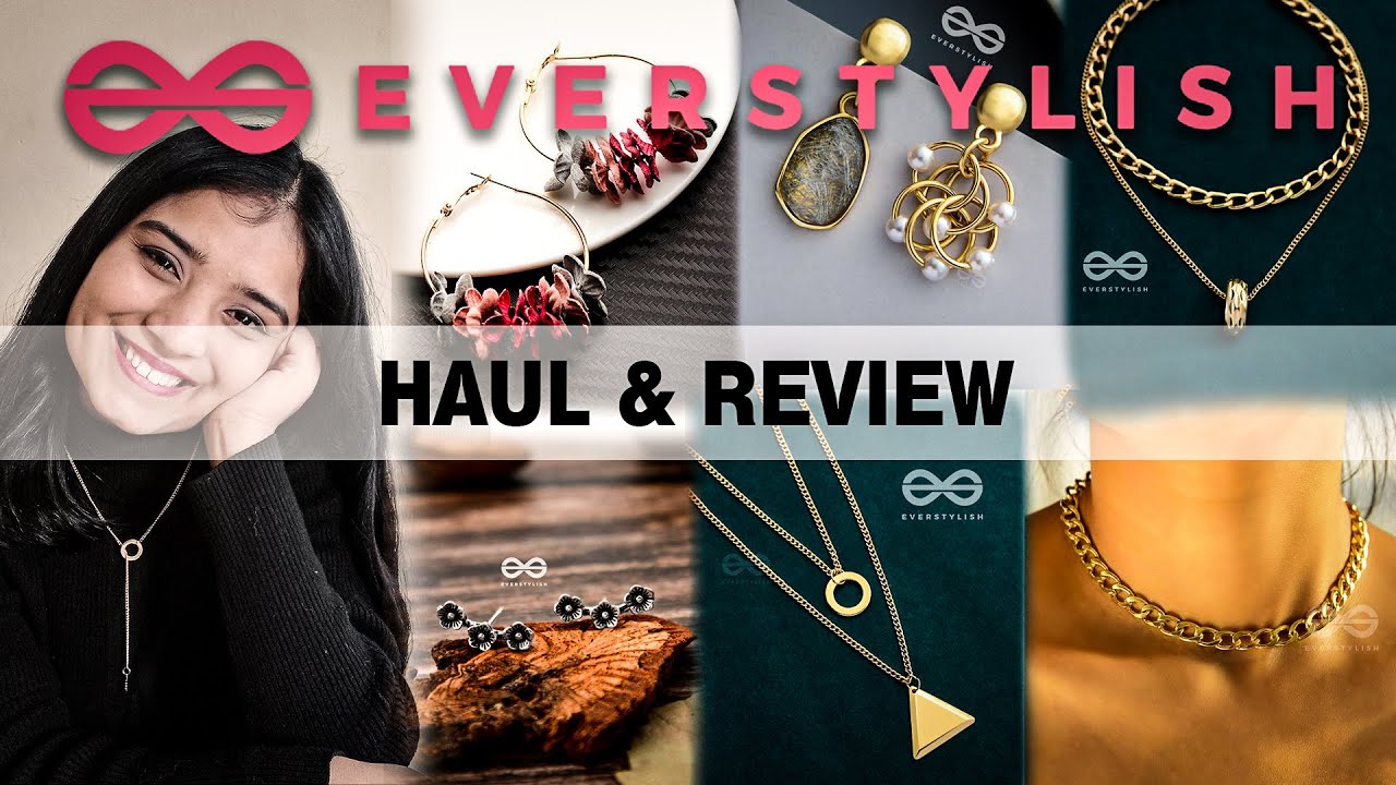 Everstylish Jewellery Haul 💕 Everstylish Review 💕 Everstylish Haul💕  Everstylish Earings Haul - YouTube