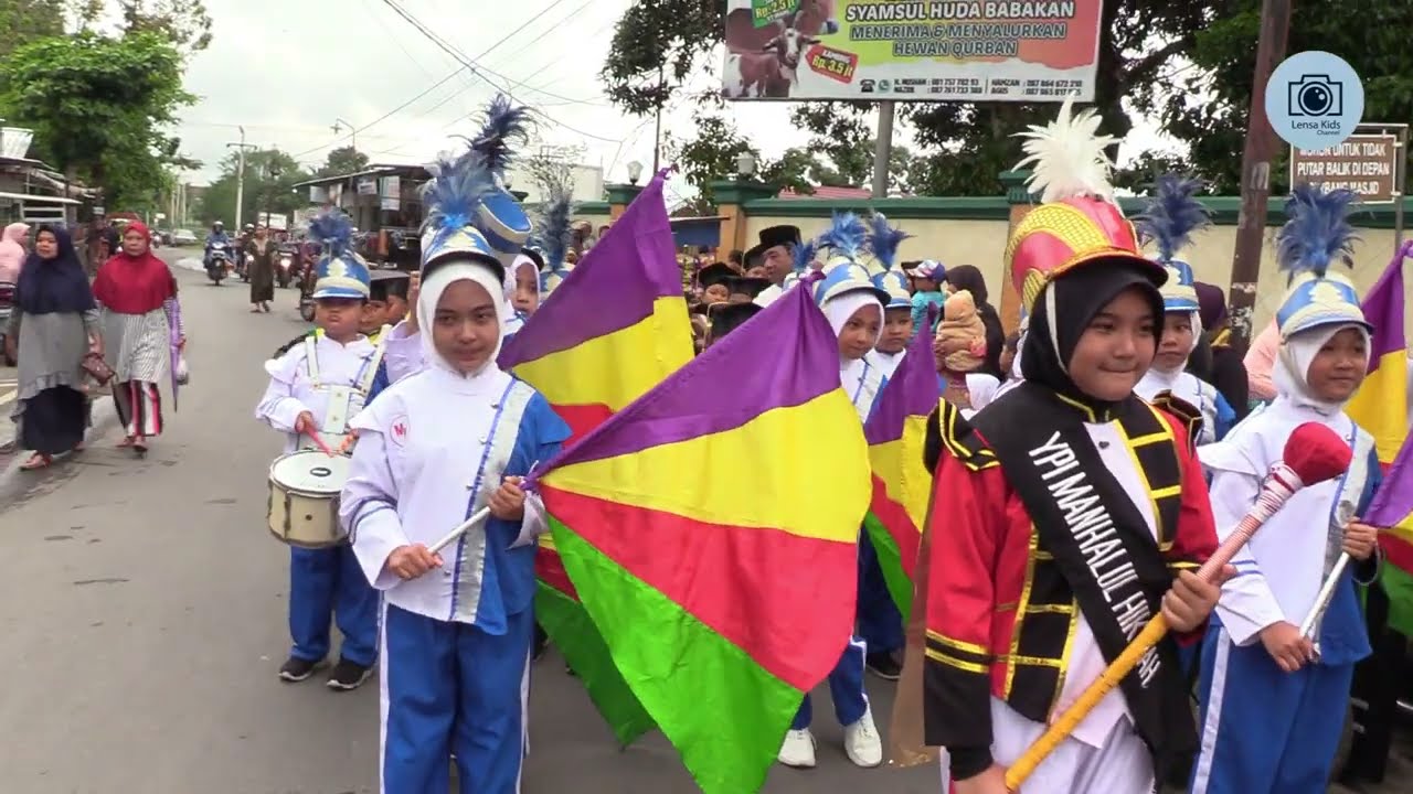 Wisuda TPQ Manhalul Hikmah - Karnaval Santri