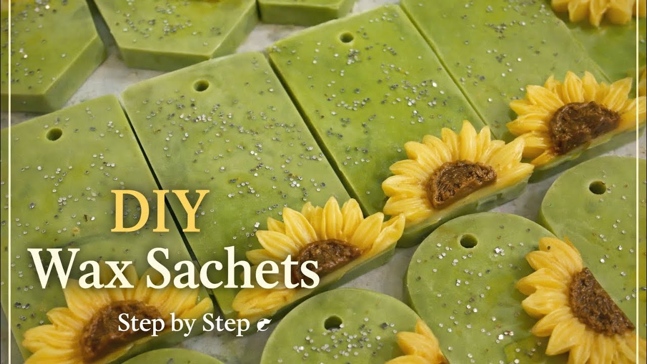 Wax Sachet DIY | Fragrance Bars for Home Fragrance | Home Fragrance | Step By Step Process #diy 