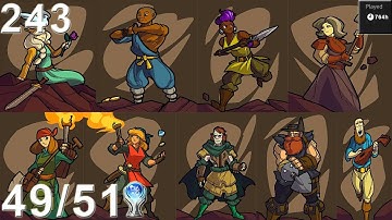 Crypt of the Necrodancer - All Chars Low% Attempts Day 34 (PB: 4th Character) [243]