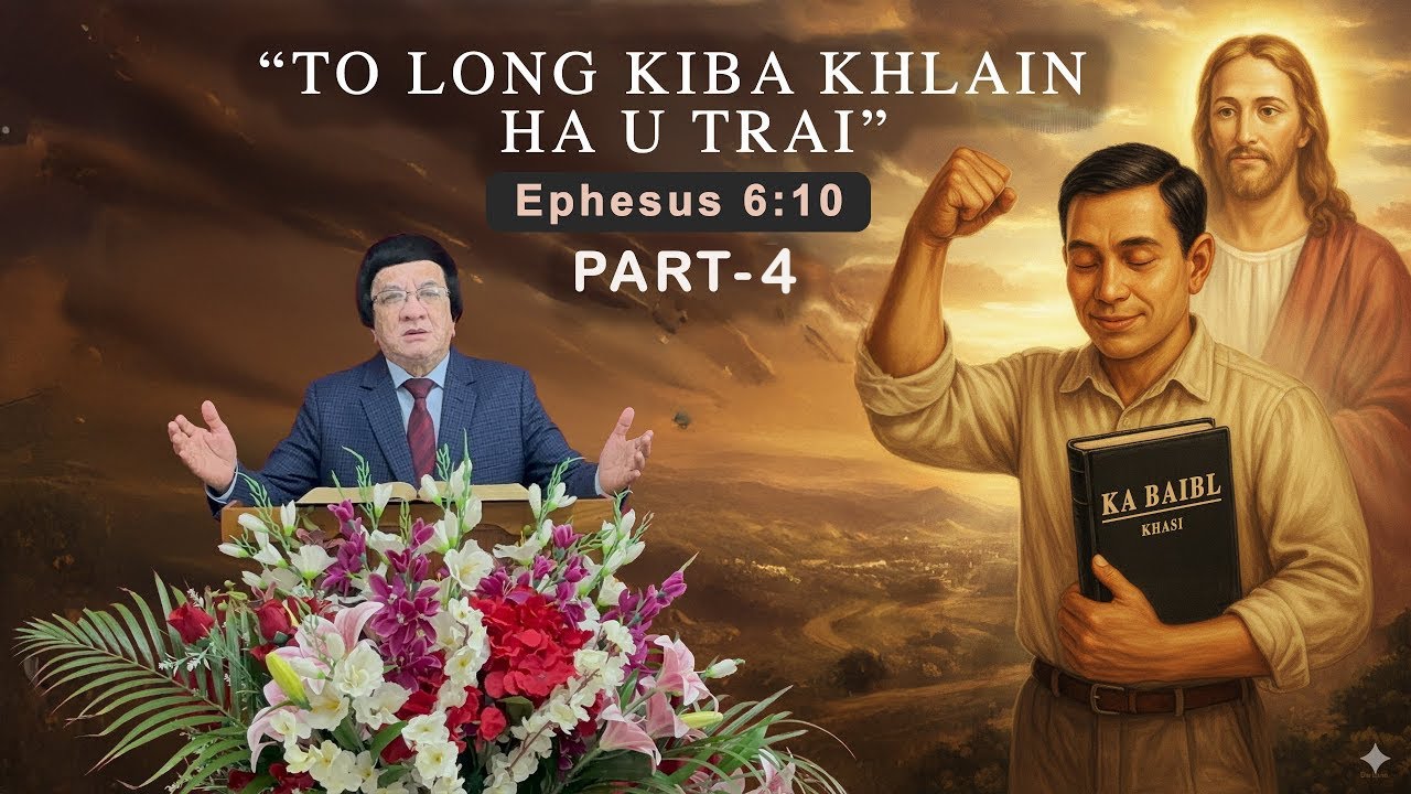 Part-4 | TO LONG KIBA KHLAIN HA U TRAI | Ephesus 6.10 | 23.11.25