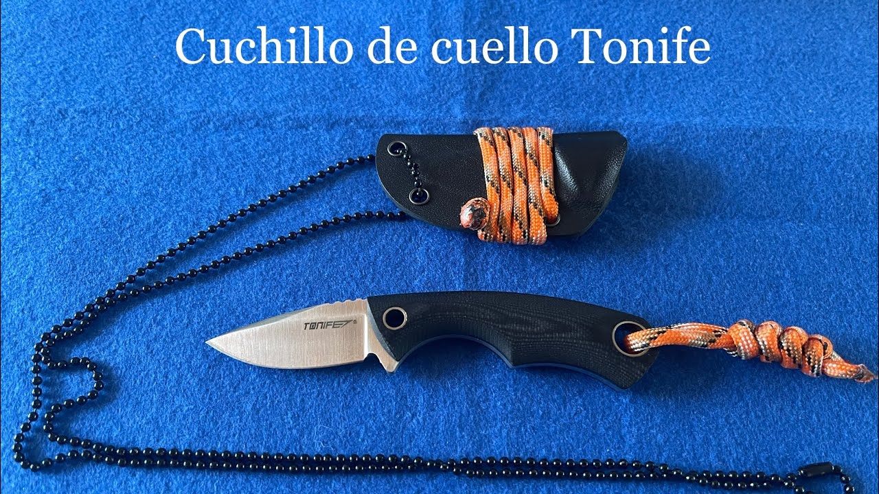 Cuchillo de cuello Tonife… mi cuchillo más divertido 