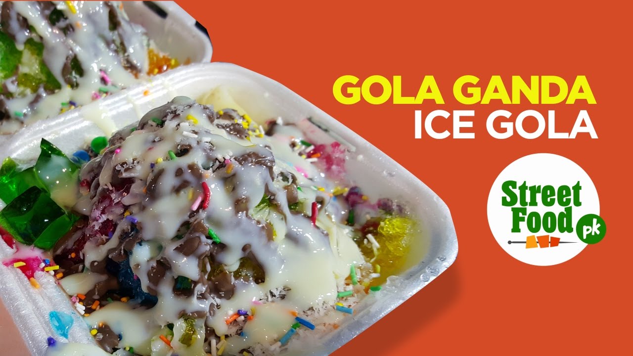 Ice Gola Ganda I Karachi Street Food, Pakistan cultural food !!! | Street Food PK