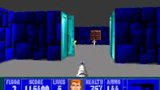 Hitler Strikes Back (100%) Walkthrough: Floor 2