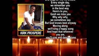 Kirk Prospere Mem