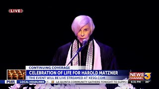 Celebration of Life for Harold Matzner
