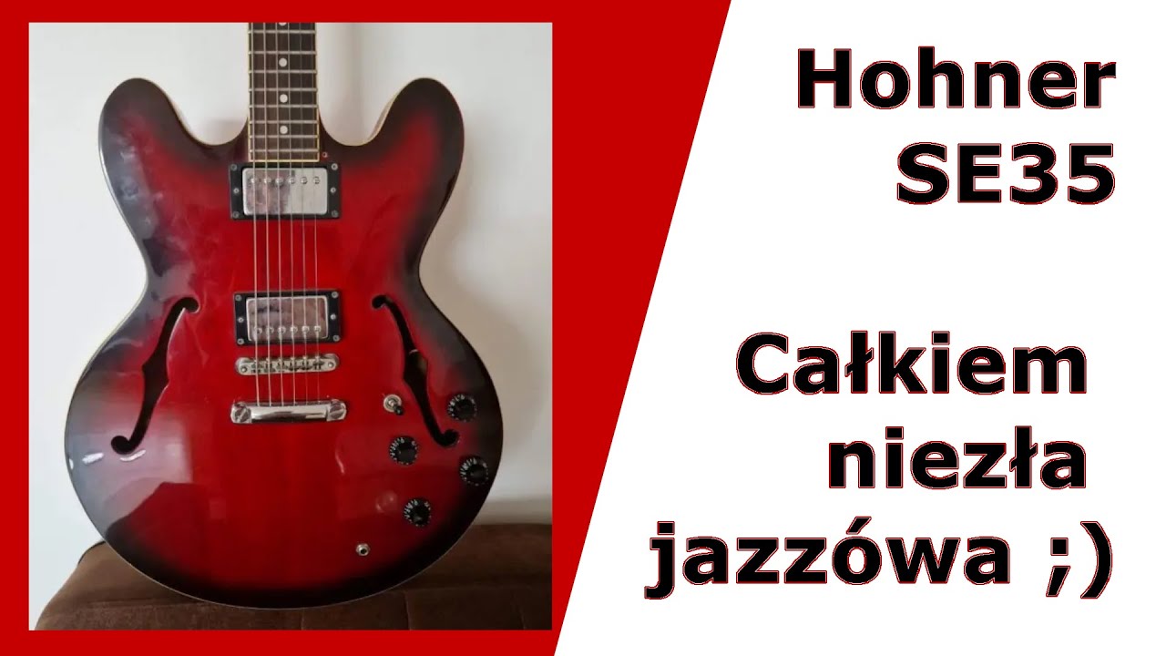 Hohner SE35 Amdusias Devices Pickups - upgrade Dogiel Guitars - FILMIKI O GITARACH