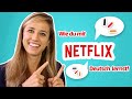 Netflix und Sprachlernen Quiz
