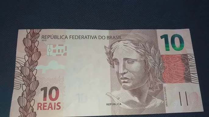 Par de Notas Cédulas de 1 Real e 10 Reais de Plástico, Produto Vintage e  Retro Real Usado 90118586