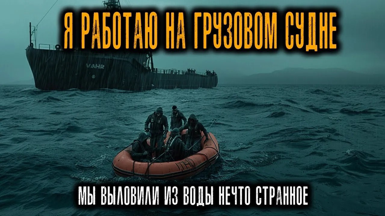 Я работал на грузовом судне в Тихом океане. Мы выловили спасательный плот… Он не был человеком.