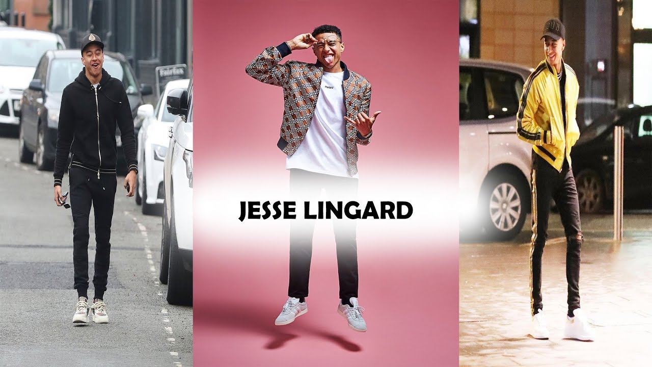 Jesse Lingard's fashion style in 2019
