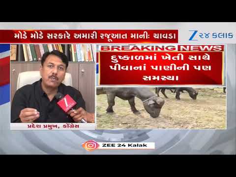 "મોડે મોડે સરકારે અમારી રજૂઆત માની..": દુષ્કાળની જાહેરાત પર Congressના પ્રમુખ Amit Chavdaનું નિવેદન