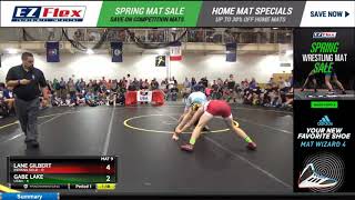 Mat 9 114 Lane Gilbert Indiana Gold Vs Gabe Lake Utah