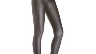 Gothic Shiny PU Leather Slim Push up Leggings Ladies Sexy Long Pants