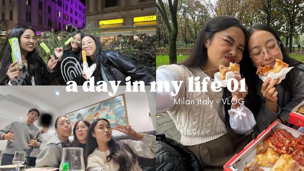A DAY IN MY LIFE 01 - Milan Italy Vlog 🇮🇹