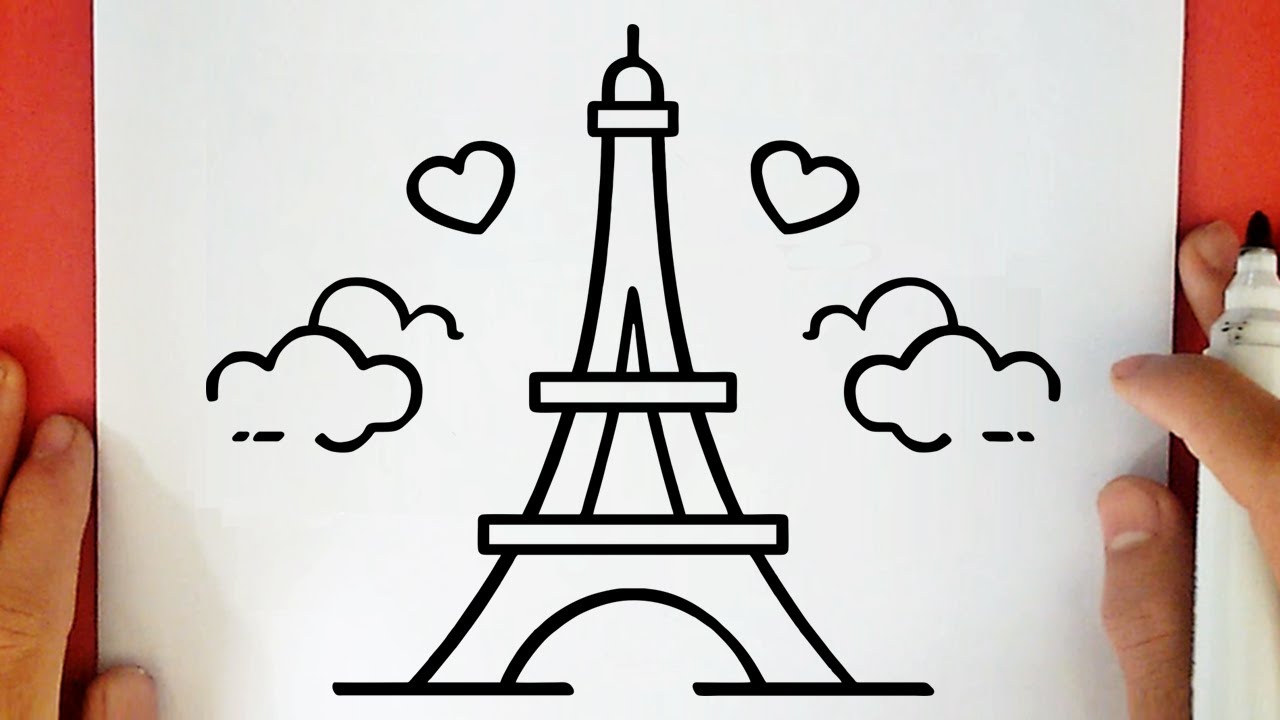 COMO DIBUJAR LA TORRE EIFFEL - thptnganamst.edu.vn