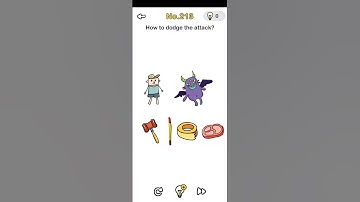 Brain out level 213 How to dodge the attack solution