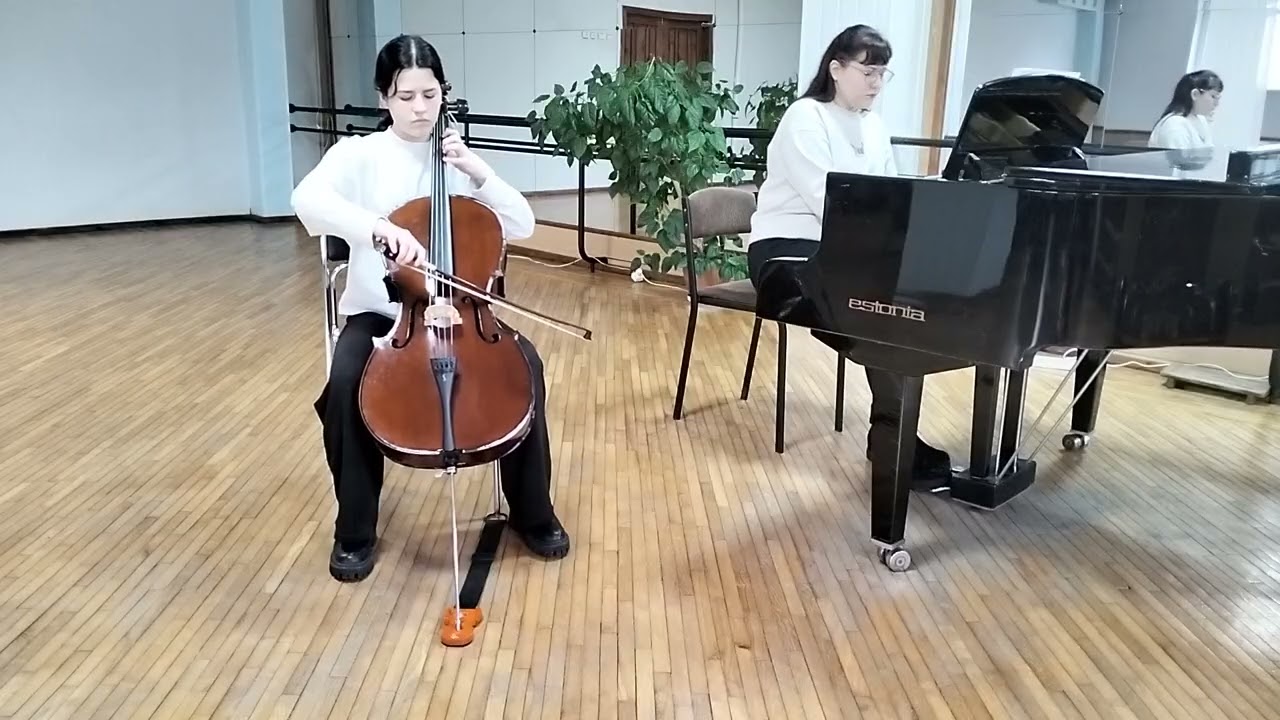 О. Гоноболін. Скоморохи. Надія Пашкова,концертмейстер Вікторія Вікторівна Доненко