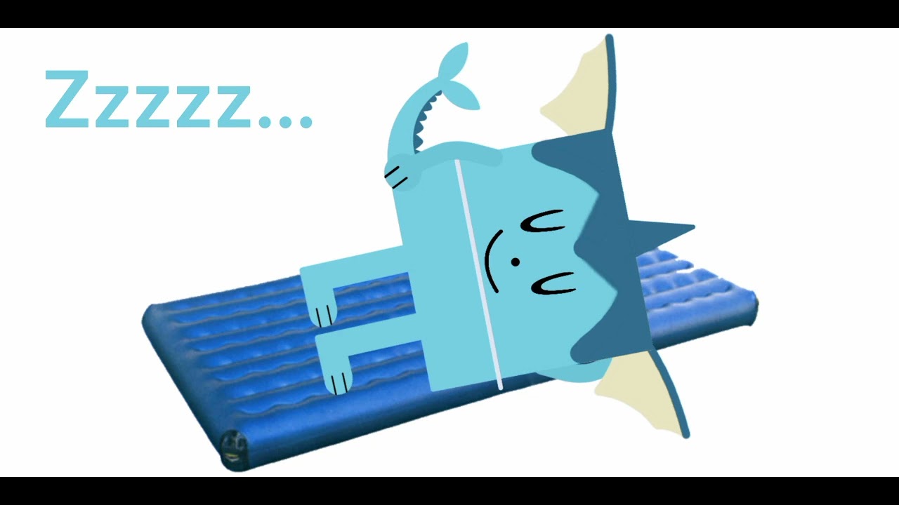 Blueporeon Sleeping In A Water Bed For BlueyThePop'nMusic&Vib