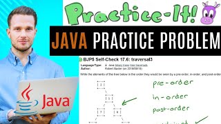 Java Practice It | Self-Check 17.6: traversal3 | binary trees, tree traversals, pre, in, post-order Net Worth