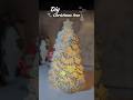 DIY Christmas Tree 🎄❄️ | Snowy Christmas tree #diy #shorts #christmas #viralshorts #craft
