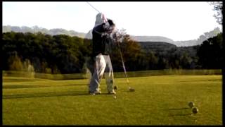 MOST AMAZING GOLF SWING EVER - LOCHMOR GOLF COURSE