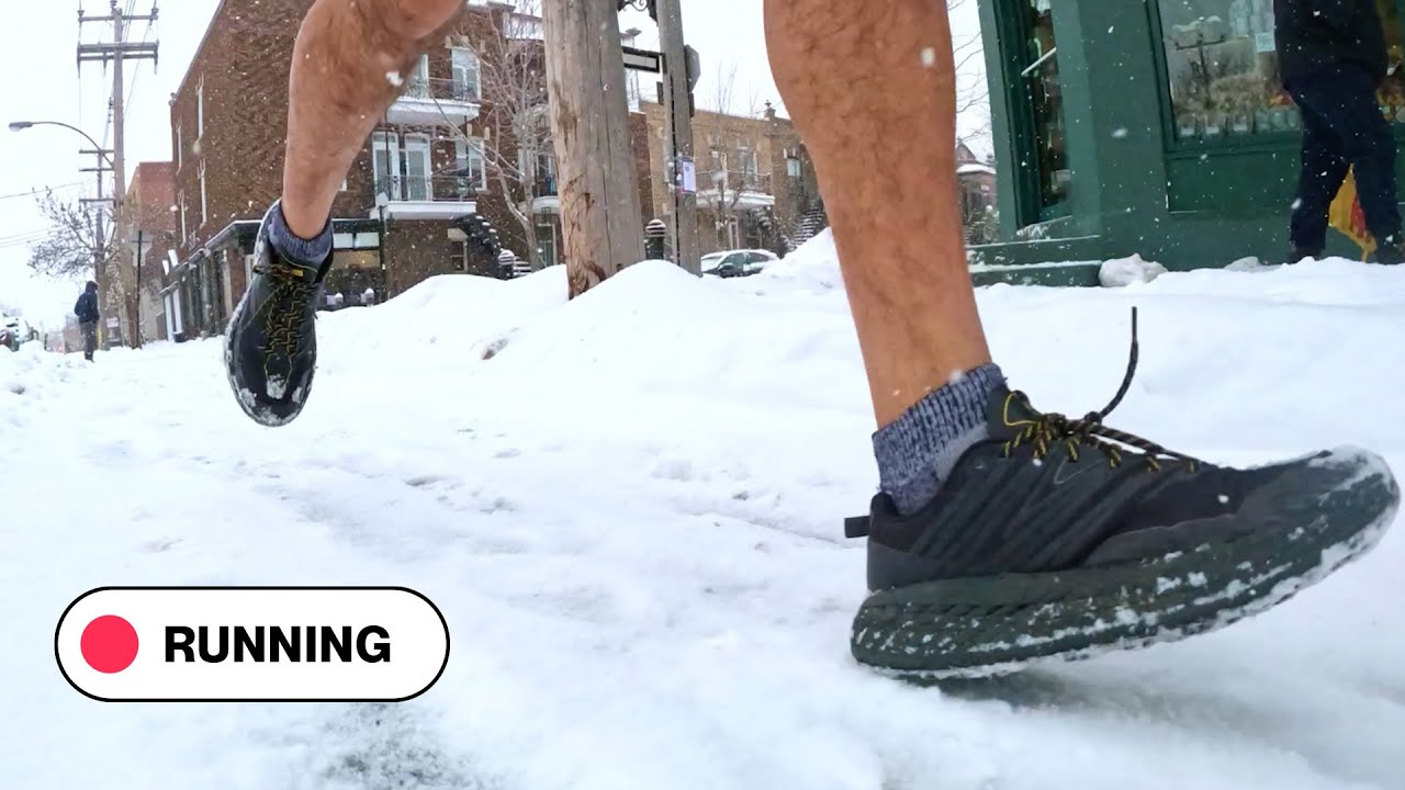 Running Socks |  Moderate Cushion Ankle Trail Running Socks In Action