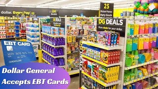 Does Dollar General Accept EBT Cards | Food Stamp | SNAP