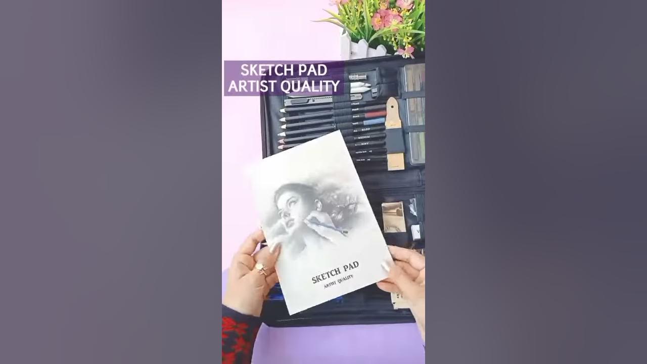 71 PCS Professional sketch kit, Unboxing