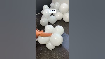 ☁️ How to Make the Perfect Balloon Cloud | Balloon Decoration Hack