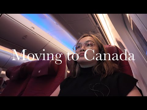 Travel Vlog | Philippines to Canada, Business Class, International Student